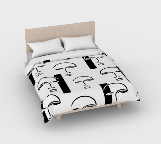 Block Face Duvet