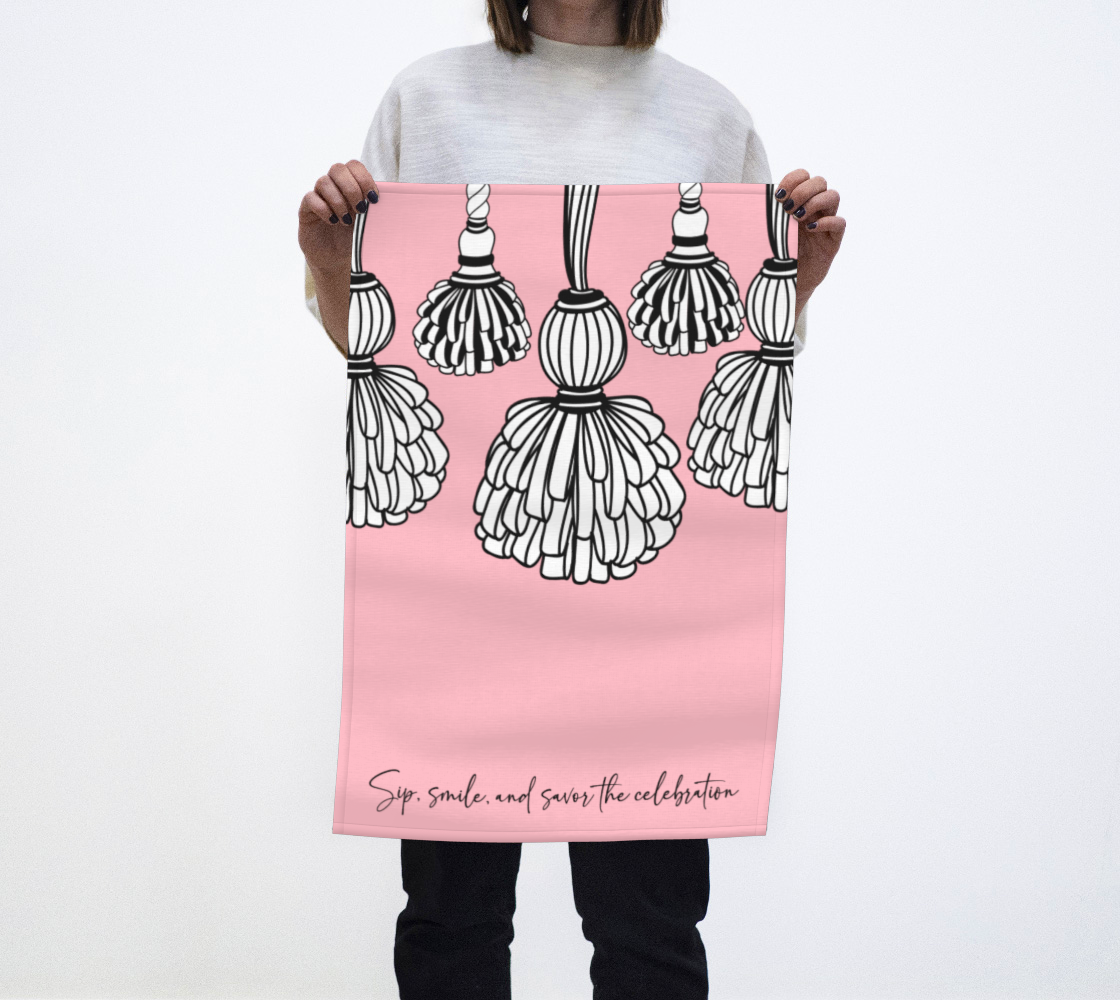 SIP & SAVOR TEA TOWEL