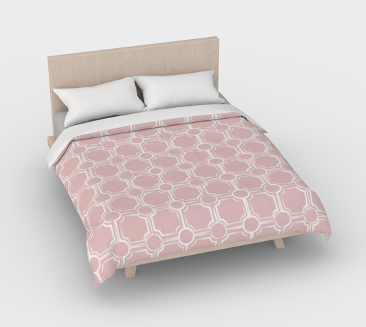 Blush Rattan Duvet