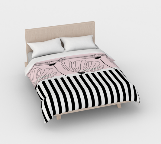 Modern Flowers Duvet