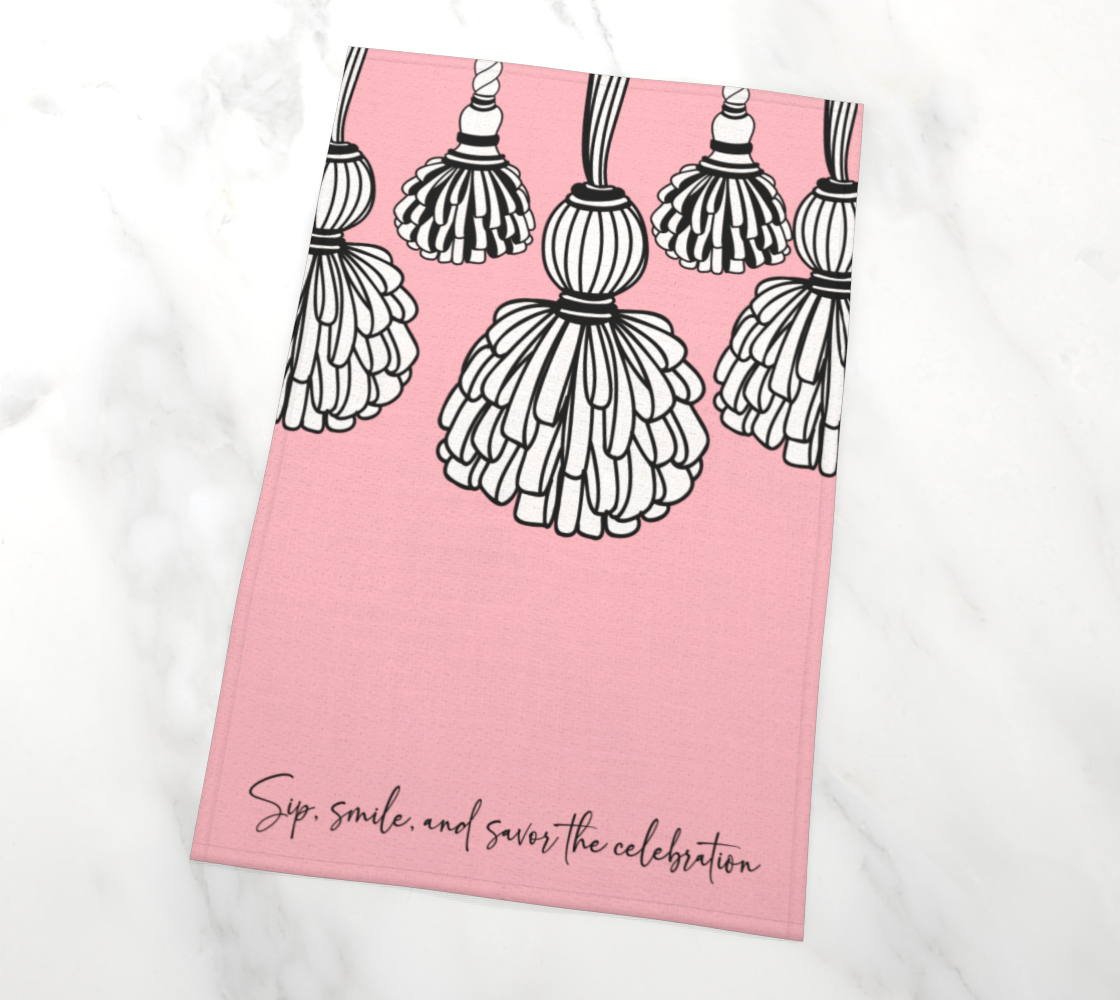 SIP & SAVOR TEA TOWEL