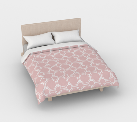 Blush Rattan Duvet