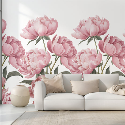 Peony Bliss Peel and Stick Wallpaper