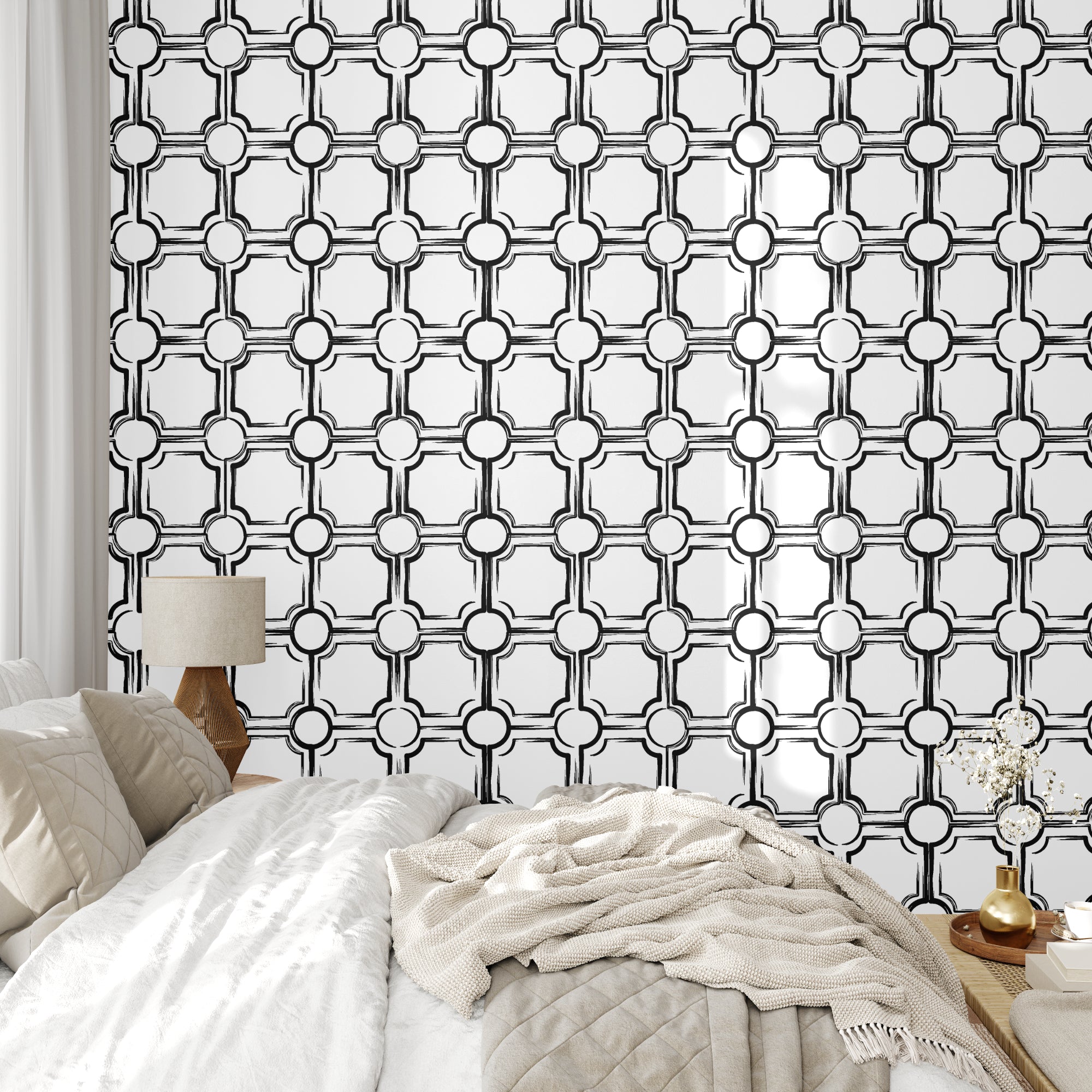 Knitted synthetic white rattan material with traditional texture for  wallpaper and background. 20882676 Stock Photo at Vecteezy